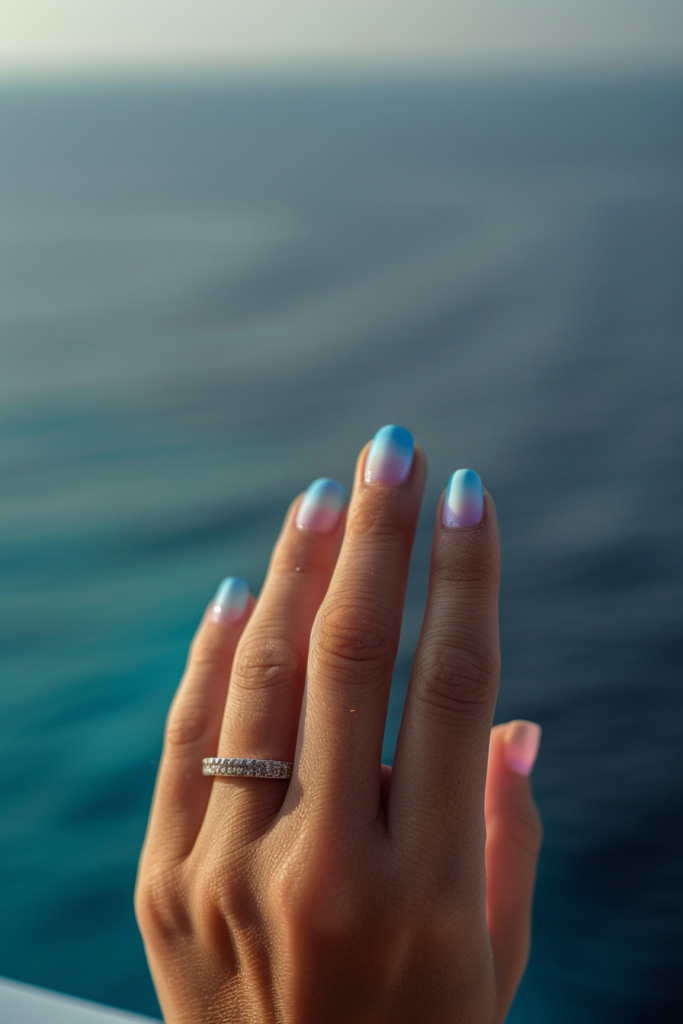 blue cruise nails